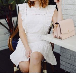 Wild Fable White Ruffle Dress